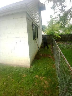 David C. in Salt Rock had cracks in the walls of his garage and noticed that the floor was starting to sink.