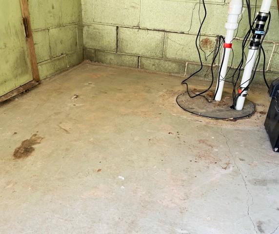 Concrete Garage Slab Raised in Duluth, MN