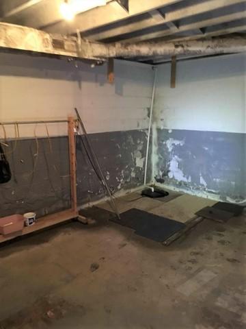 Bowed and Damaged Block Wall