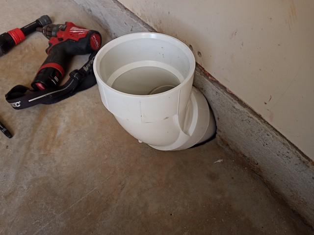 Suction Point in Garage
