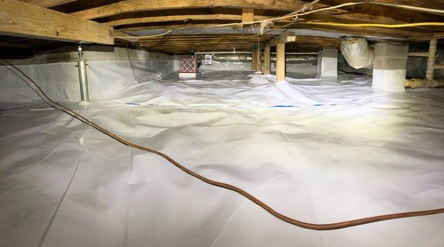 Final Crawlspace Encapsulation