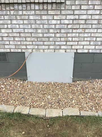 Airtight Crawl Space Door