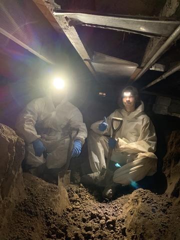 Digging out a Crawlspace