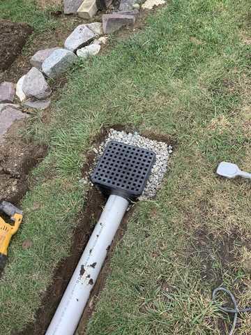 Underground Downspout