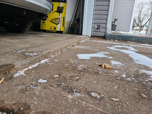 Sunken Garage Apron in Chippewa Falls, WI