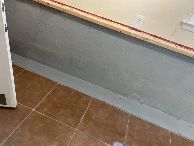 After Basement Waterproofing