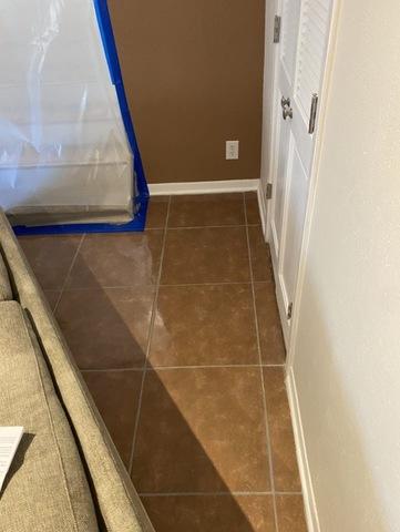 During Basement Waterproofing