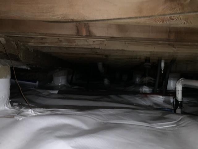 After Crawl Space Remediation