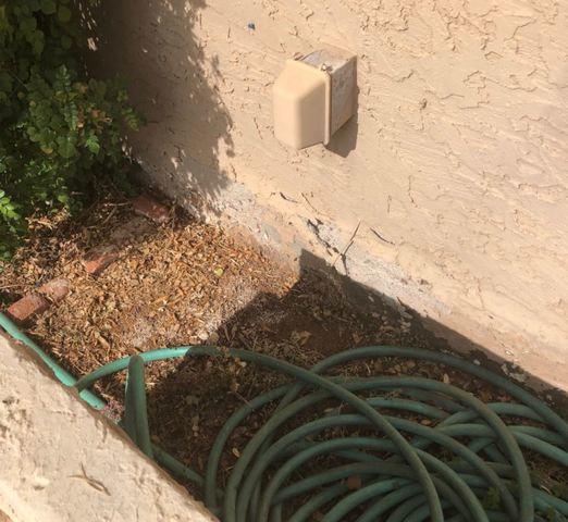 Signs of Advanced Rust in Stem Wall