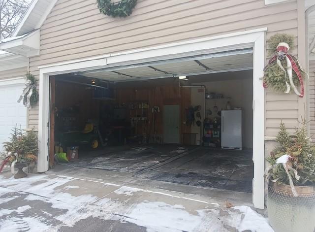 Sunken Garage Apron in Osceola, WI