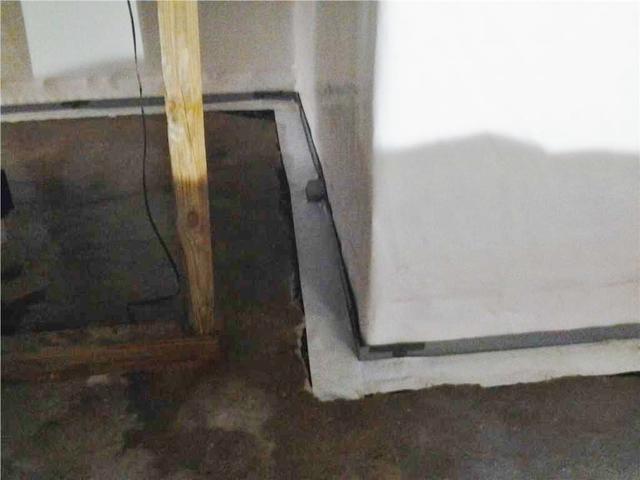 Basement Waterproofing Installation