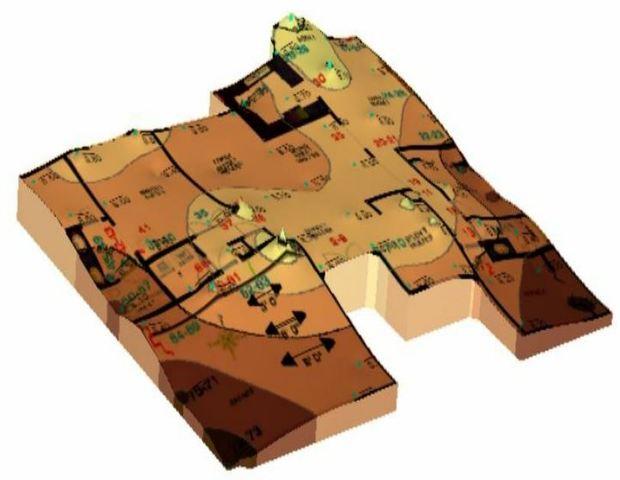 3D Topographical Map