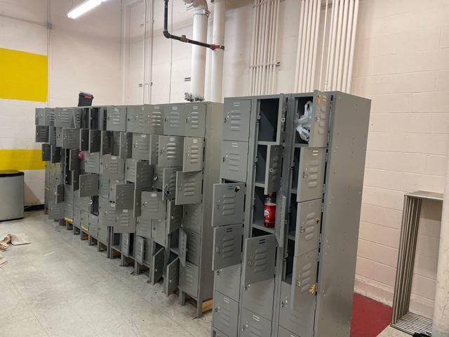 <p>More employee lockers</p>