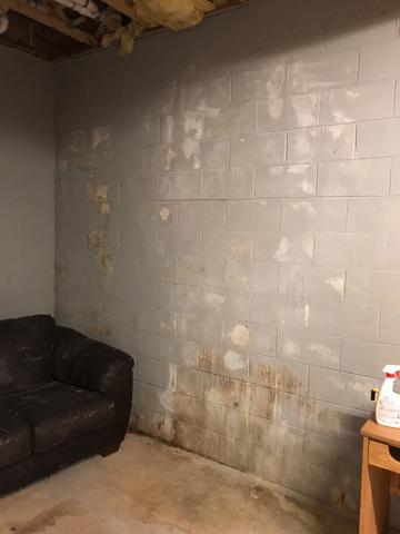 Efflorescence and Massive Basement Leakage