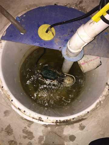 Sump Pump Cleaning