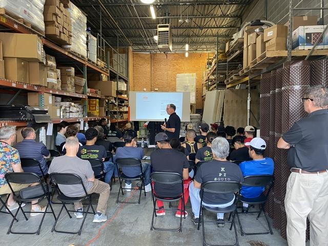 All-hands meeting!