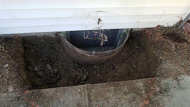 Window well removal