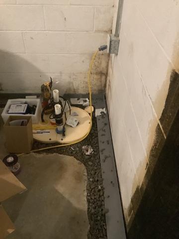 Sump Pump Installation