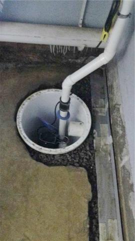 Sump Pump Installation
