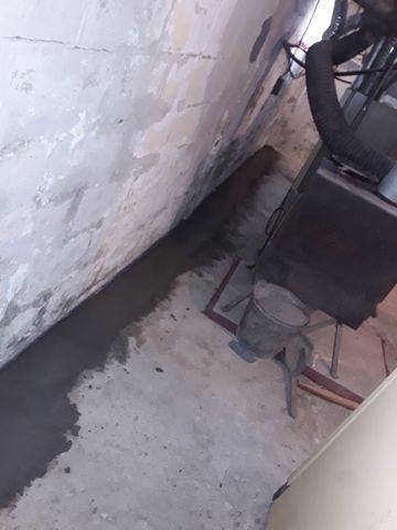 Waterproofed Basement