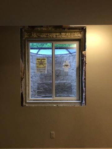 Half-Finished Egress Window