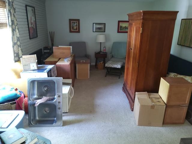 we were able to get the cabinets donated!