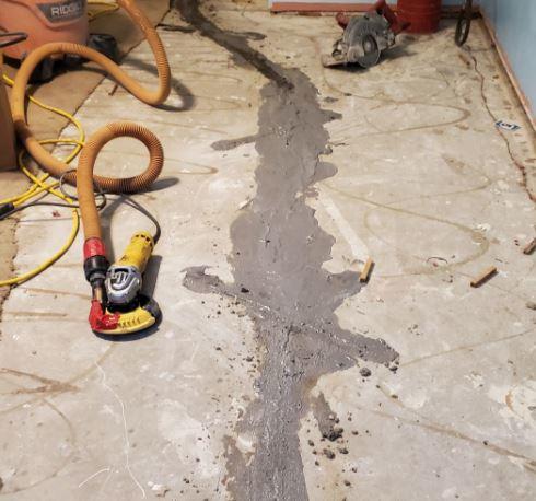 Crack Stitching Repair: Process