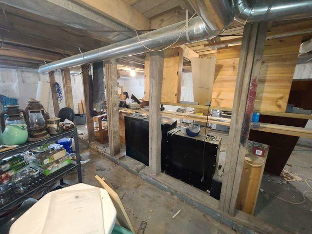 Basement Inspection Shows Support Issues