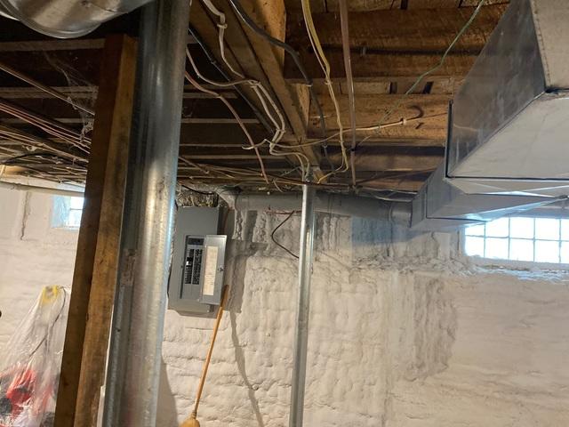 Strong Steel Basement Supports Installed in Rice Lake