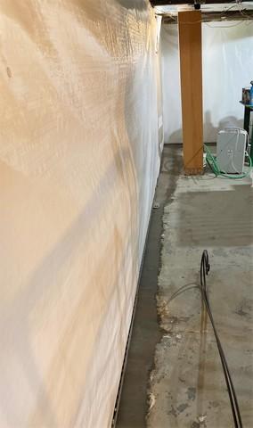 CleanSpace® Vapor Barrier Collects Water in Minneapolis, MN