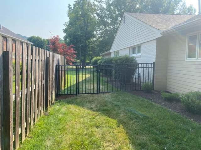 6' Classic Black, 3 rail, Commercial Grade, Picket Through Aluminum  Fence in Pittsburgh