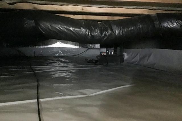 Sealing the Crawl Space