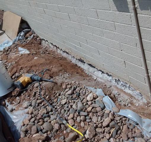 Signs of Advanced Rust in Stem Wall