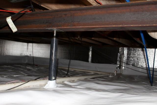 Crawl Space Support Posts