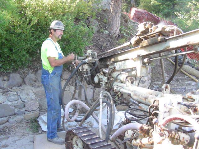Drilling Soil Nails Tahoe City, Ca