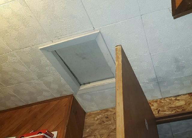 Tight Access to the Home's Attic