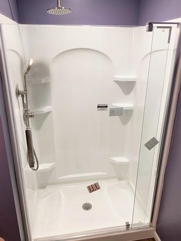 Basement Shower Installed in Plymouth, MN