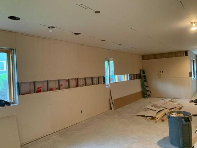 Moisture-Resistant Wall Panels Installed