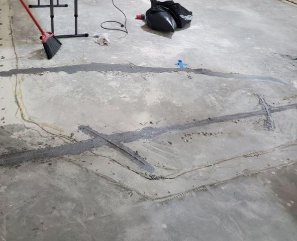 Crack Stitching System Repair Process