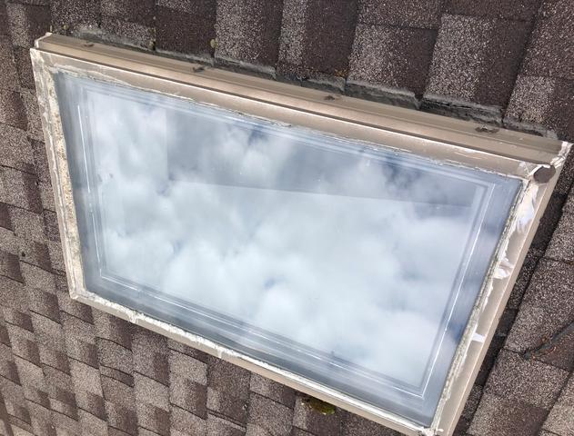 Replacing a skylight