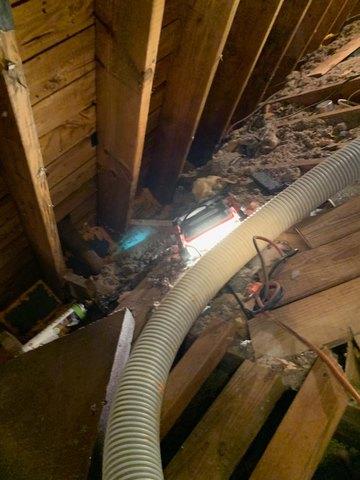 Old insulation can be contaminated from rodents and pests.