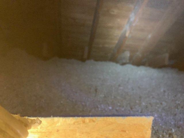 TruSoft Cellulose Insulation is installed.