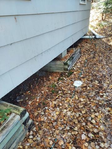 Sinking Cabin in Cook, MN