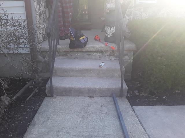 Concrete Steps Before Repair