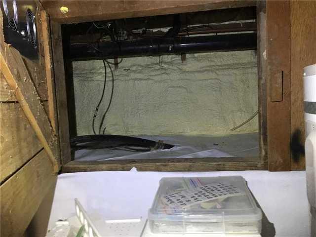 Top it off with Spray Foam
