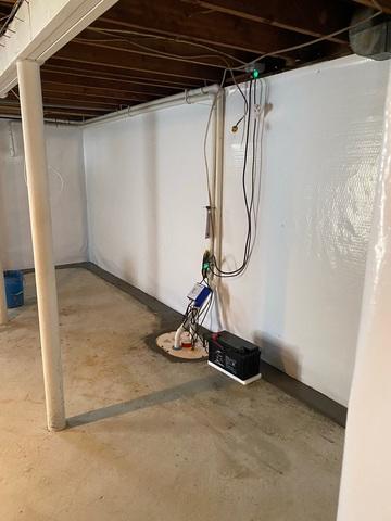 TripleSafe Sump Pump and Vapor Barrier