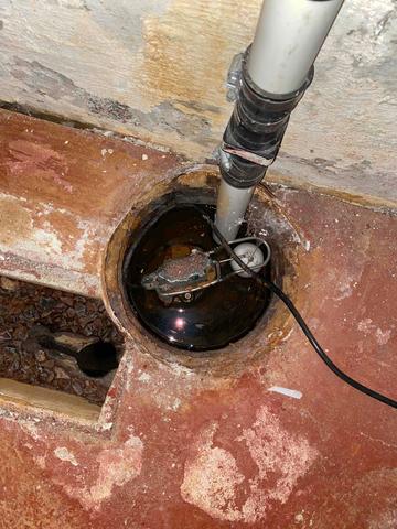 Old Sump Pump