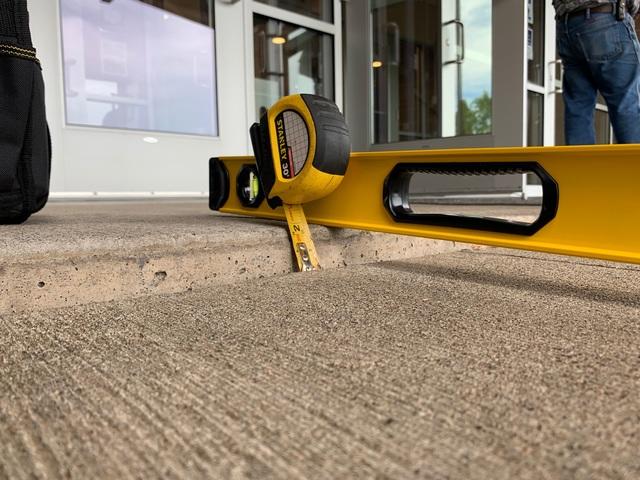 2-Inches of Lift Needed to Level Slab in Esko, MN