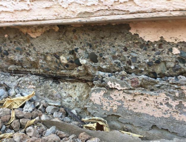 Spalling Concrete on Stem Wall in Glendale, AZ