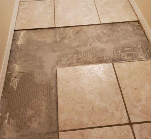 Cracks problems in the Hallway's Floor
